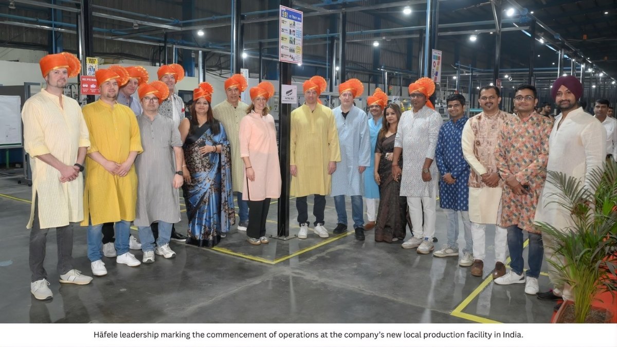 Hafele Strengthens “Make in India” Commitment with New Local Production Setup-PNN