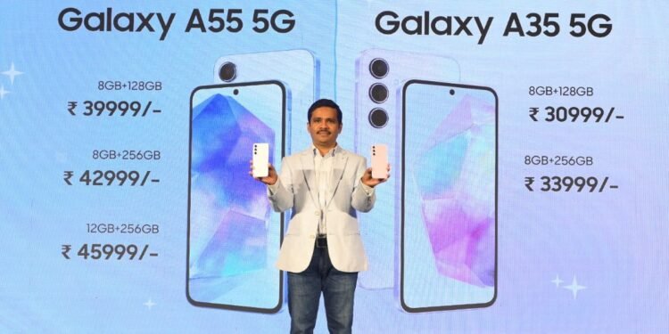 Samsung to Consolidate Leadership in Mid-Premium Segment with Launch of Galaxy A55 5G, Galaxy A35 in India
