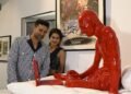 Exploring India’s Cultural Tapestry: Sangram Singh and Payal Rohatgi Marvel at Tuli Research Centre for India Studies’ Exhibition