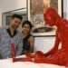 Exploring India’s Cultural Tapestry: Sangram Singh and Payal Rohatgi Marvel at Tuli Research Centre for India Studies’ Exhibition
