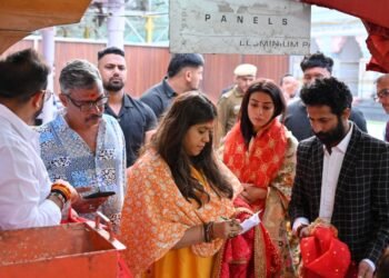 Jagat Gautam Sharma from Himachal prayed for the success of Ekta Kapoor’s upcoming Crew and Holi festival.