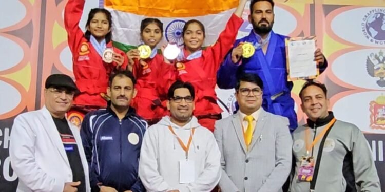 India won the title of world champion in Russia