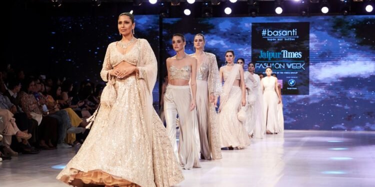 Basanti Unveiled “Renaissance: A Rebirth” Collection in a Stunning Display at Jaipur Marriott’s Fashion Extravaganza
