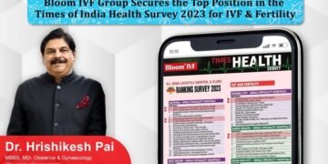 Bloom IVF Group Secures the Top Position in the Times of India Health Survey 2023 for IVF & Fertility