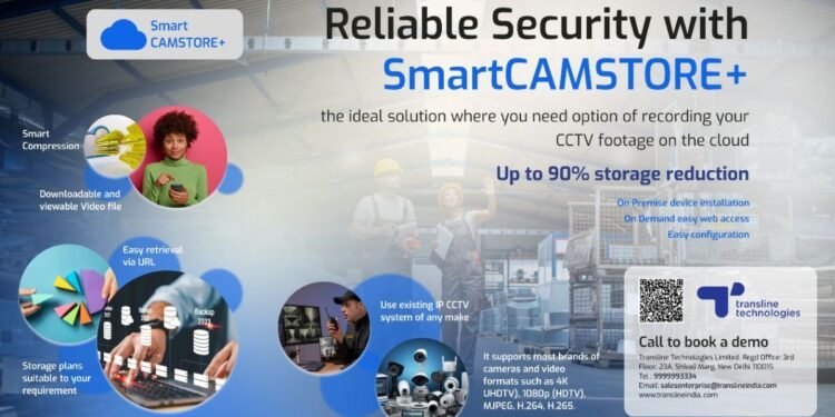 Transline Technologies Limited Unveils SmartCAMSTORE+, a tool expected to revolutionizing CCTV footage storage