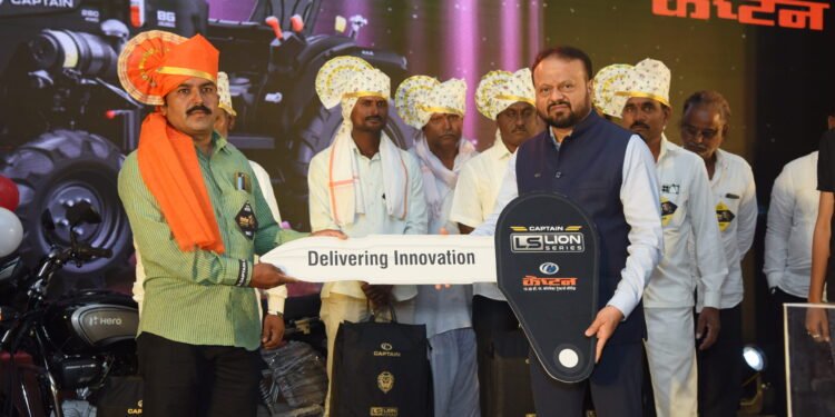 Innovative 280 4WD Lion Series Launched by Captain Tractors with 100+ Deliveries, Revolutionizing Farming