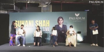 Suhani Shah Mesmerizes Audience with Unforgettable Live Performance at Palladium Ahmedabad