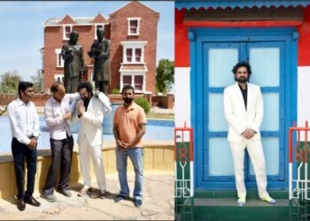 Jay Patel Honors Indian Revolutionaries at Shamji Krishna Varma Memorial: A Touching Tribute