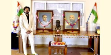 Jay Patel’s Resplendent Tribute: Celebrating Indian Revolutionaries at Shyamji Krishna Varma Memorial in Mandvi, Kutch