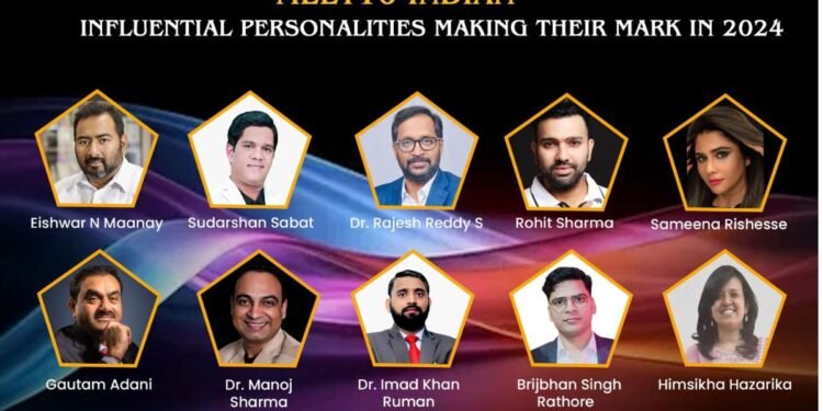 10 Indian Influential Personalities Making Their Mark in 2024