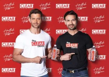 Hrithik Roshan to continue as brand ambassador for Clear Premium Water