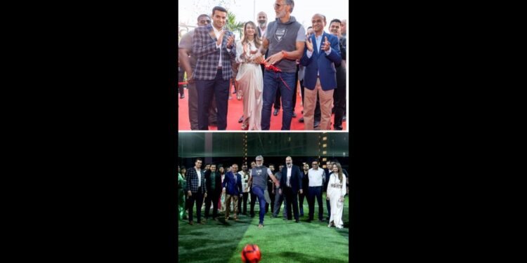 Dosti West County Celebrates Grand Clubhouse Inauguration with Milind Soman at Balkum, Thane (W)