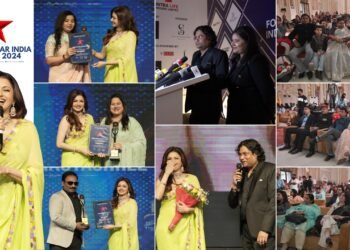 Bollywood Royalty Bhagyashree Graces Forever Star India Awards 2024, Joins Forces with Army Officers to Honor Awardees!