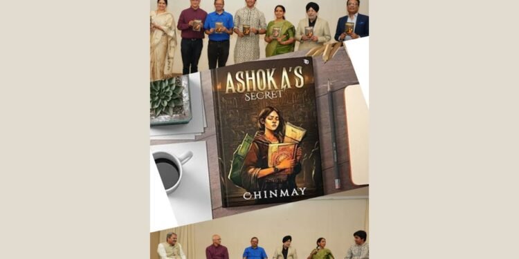Teenager Chinmay Patgaonkar launches his second book Ashoka’s Secret with NuVoice Press