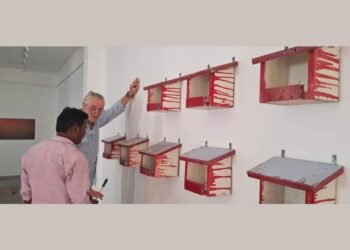 Austrian Artist Joseph Bernhardt Joins Hands with Rajat Synergy Foundation to Protect Sparrows