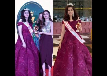 Meghna Wani won 2nd Runner up in Mrs. India 2023 Elite Beauty Pageant