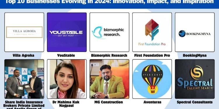Top 10 Businesses Evolving in 2024, Innovation, Impact, and Inspiration