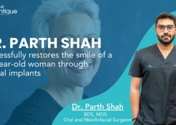Dr. Parth Shah successfully restores the smile of a 40-year-old woman through dental implants