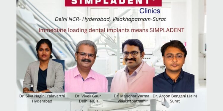 Breaking Boundaries, Simpladent Chain of Dental Clinics Unveils Next-Level Dental Implants, Invites All to Experience the Difference