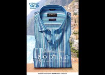 ZODIAC Presents The 2024 Positano Collection Pure Linen Shirts In Colours Inspired By The Italian Riviera