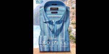 ZODIAC Presents The 2024 Positano Collection Pure Linen Shirts In Colours Inspired By The Italian Riviera