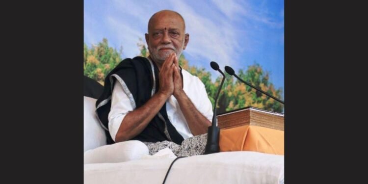 Morari Bapu’s tributes to deceased in accidents at Dhoraji, Haryana and Chhattisgarh