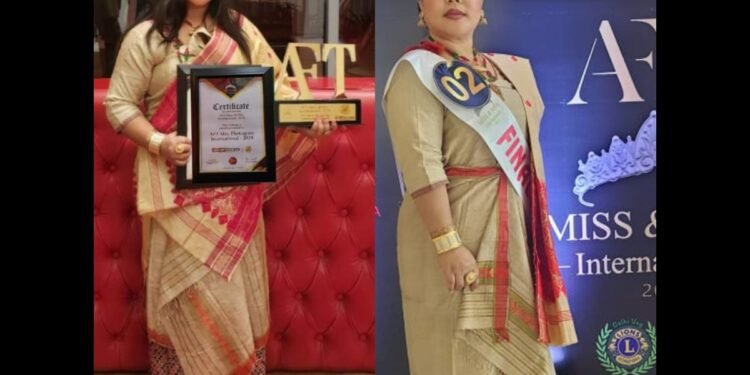 Malabika Deuri Taid won the title of Motivation of Mrs. World 2024