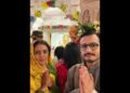 AndTV’s Atal leads – Neha Joshi and Ashutosh Kulkarni visited Ram Mandir in Ayodhya ahead of Ram Navami celebrations