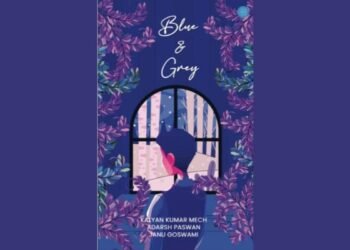 Janu Goswami’s Blue and Grey, The Depths of Philosophy and Society