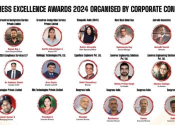 BUSINESS EXCELLENCE AWARDS 2024 ORGANISED BY CORPORATE CONNECT