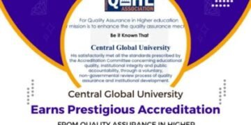 Central Global University Receives Prestigious Accreditation From QAHE, Ensuring Quality Education Globally