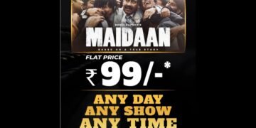 Mukta A2 Cinemas celebrates the spirit of India with ‘exclusive pricing’ for “Maidaan”