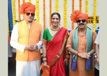 Grand Bhartiya Nav Varsh Swagat Yatra organised by Nav Varsh Swagat Samiti – Lalit Tripathi and Mayank Goyal Celebrated Gudi Padwa with Splendor and Joy