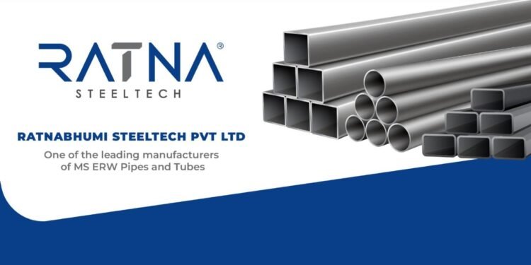 Ratnabhumi Steeltech Emerges as the Leading Manufacturer of MS-ERW Pipes And Tubes and Pre-Engineered Buildings