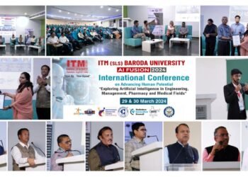 AI Fusion 2024 ITM SLS Baroda University Leads the Historical International Conference with ISRO (SAC) and DRDO Pune