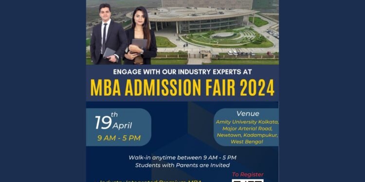 CII School of Logistics, Amity University Kolkata to Host MBA Admission Counselling Session 2024