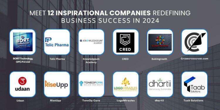 Meet 12 Inspirational Companies Redefining Business Success in 2024