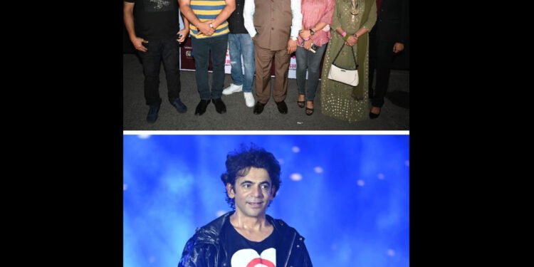 Sunil Grover Live organised by Shreya Entertainment & Production in association with Shekhar Singh