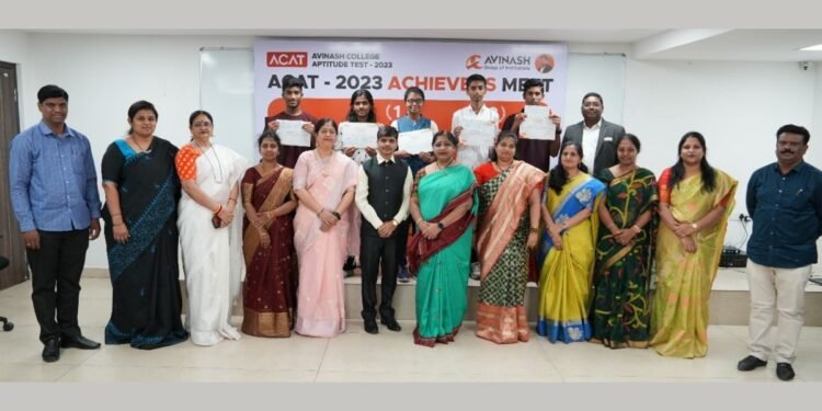 ACAT 2023 ACHIEVERS MEET – Avinash College Of Commerce, Secunderabad