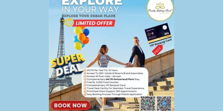 Country Holidays Travel India’s Best-Selling 10 Years Family Vacation Product