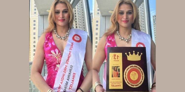 Sunaina Mohal: A Journey of Grace and Triumph at Haute Monde Mrs. India Worldwide
