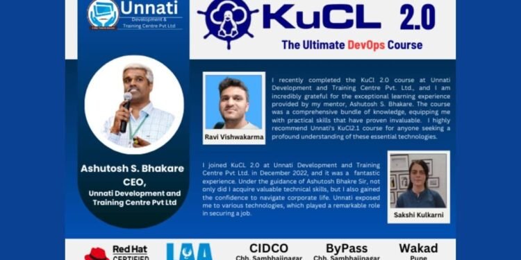 KuCL 2.0 Course: Shaping the Future of DevOps; Over 19 students from KuCL have been placed so far