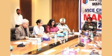 VC Manthan 2024 jointly Organised by Directorate NCC Maharashtra and HSNC University, Mumbai