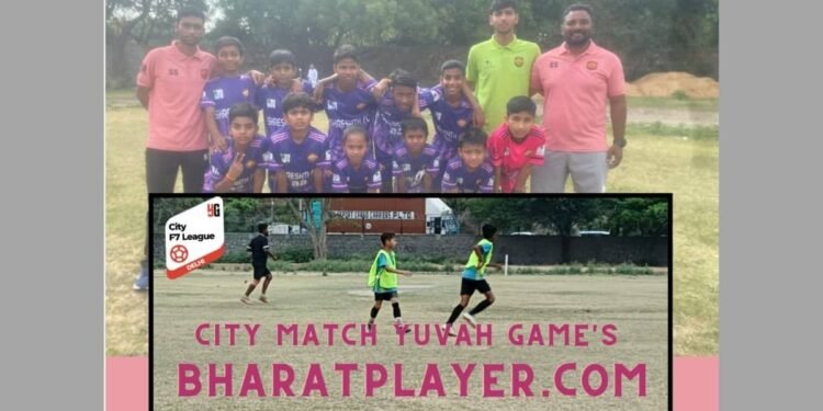 Bharatplayer.com and Yuvah Games Organised City Football League Event 10th