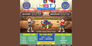 Cube Federation of India and Mindgamez Announce Sixteenth Online Rubik’s Cube Competition