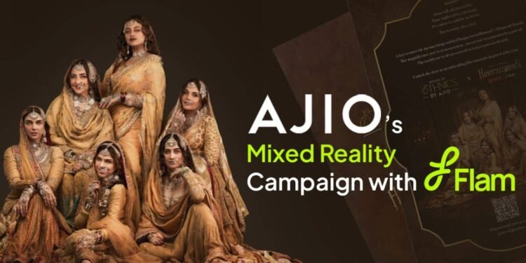 AJIO and Flam’s MR Campaign: A Shopper’s Journey into the Opulence of Heeramandi