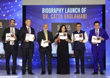 Biography Launch of Dr. Satya Vadlamani during the 22nd Asian Business and Social Forum 2024: Mumbai