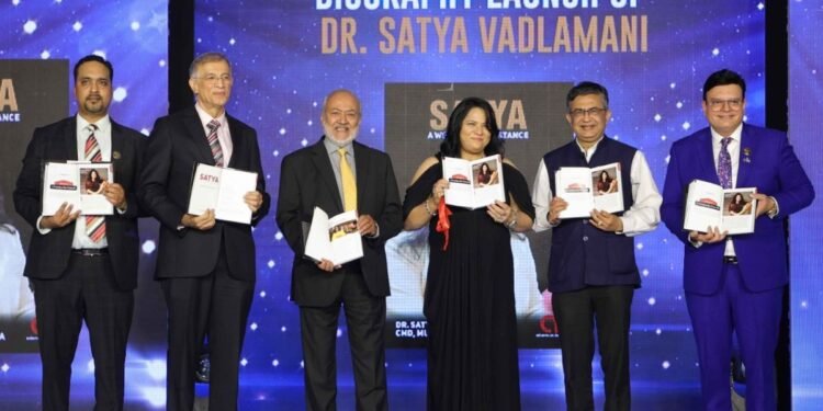Biography Launch of Dr. Satya Vadlamani during the 22nd Asian Business and Social Forum 2024: Mumbai