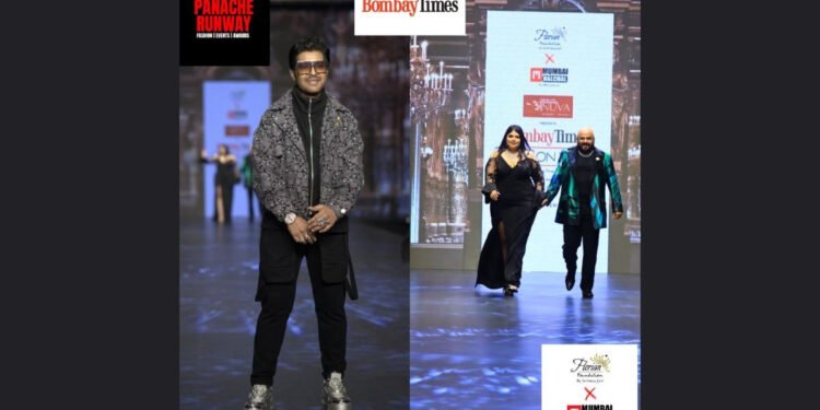 Designer Vishal Kapoor Showcased his Design for Florian Foundation by Archunaa Jaiin and Mumbai Halchal by Dilshad Khan at the Opening Show of Bombay Times Fashion Week 2024