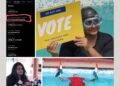 Viral on Twitter: Dr. Savitha Rani. M’s Aquatic Yoga Campaign Ignites Dialogue on Voting Rights and Democratic Participation